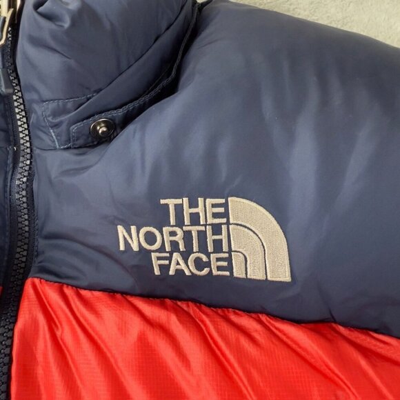 The North Face 700 Fill Red Down Puffer Jacket Men’s Size L - Picture 14 of 16